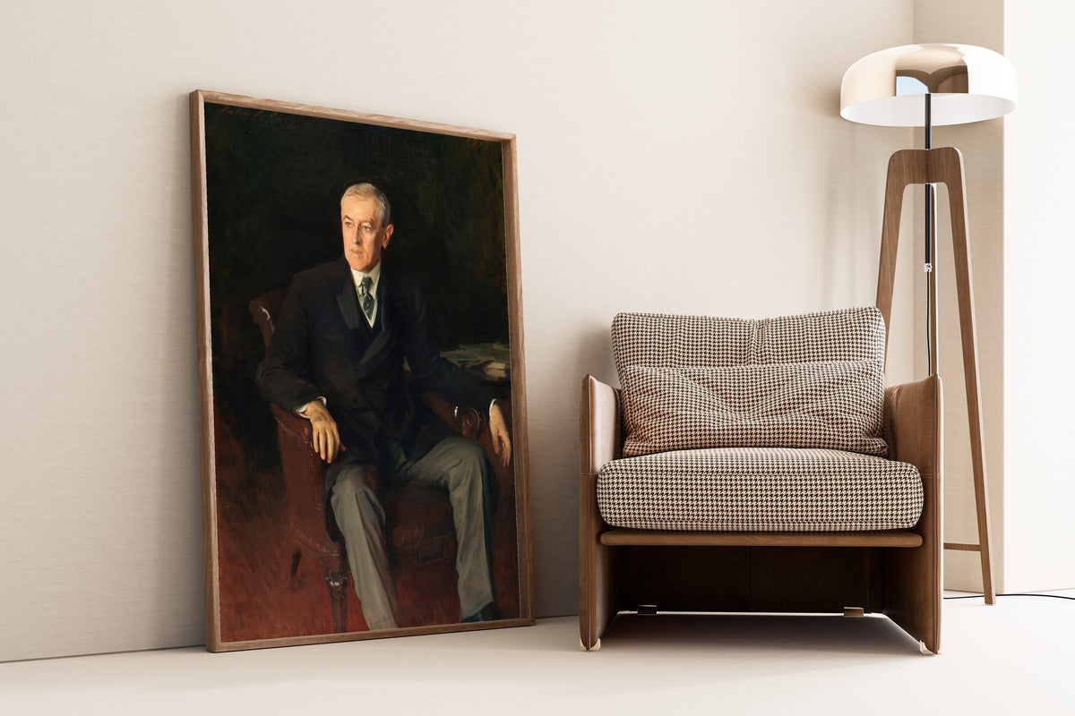 John Singer Sargent — Portrait of Woodrow Wilson | Fine Art Print