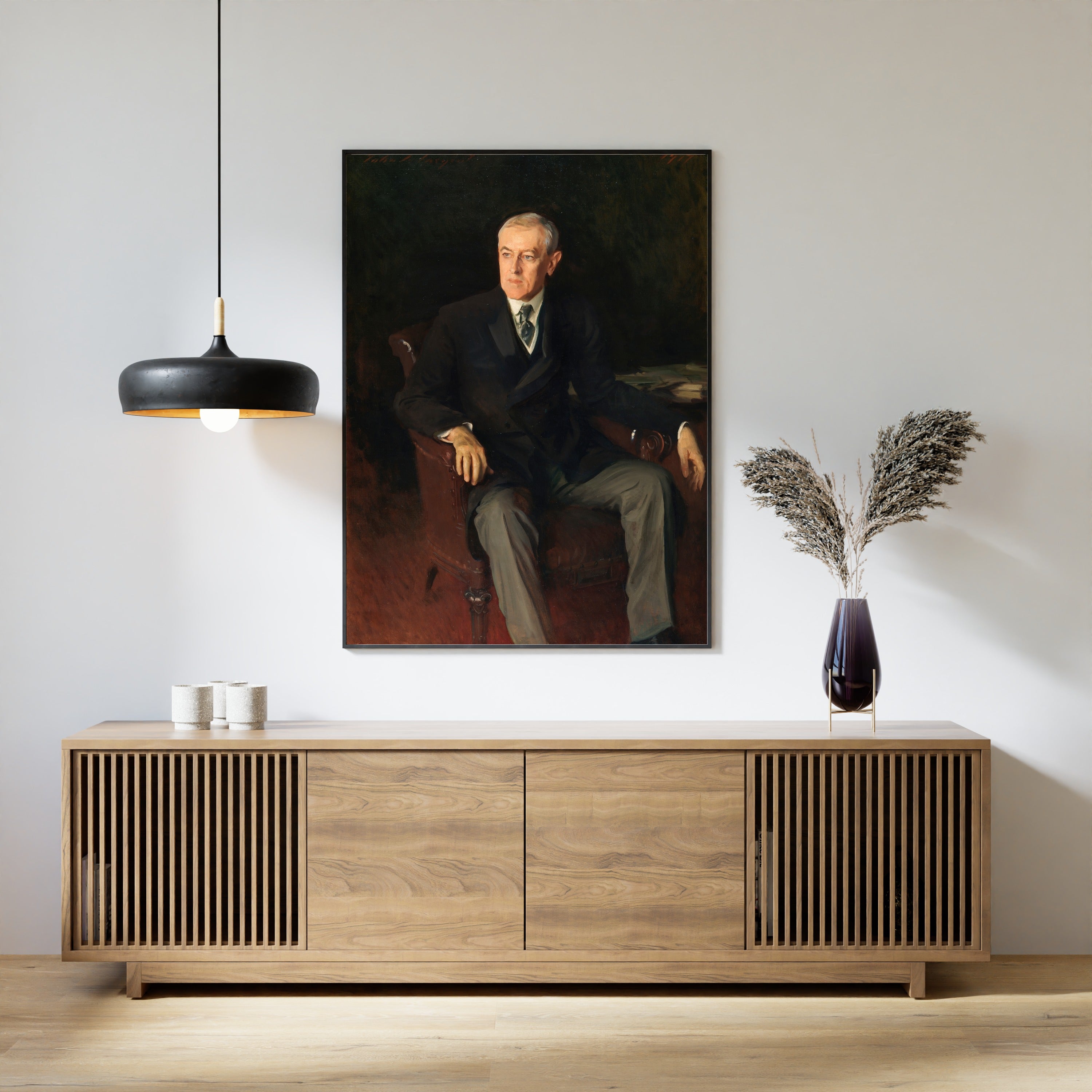 John Singer Sargent — Portrait of Woodrow Wilson | Fine Art Print