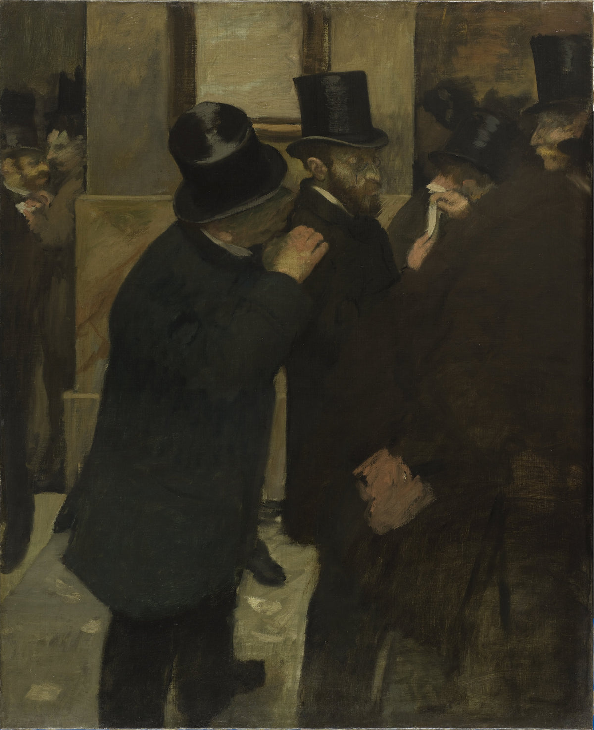 Edgar Degas — Portraits at the Stock Exchange | Fine Art Print