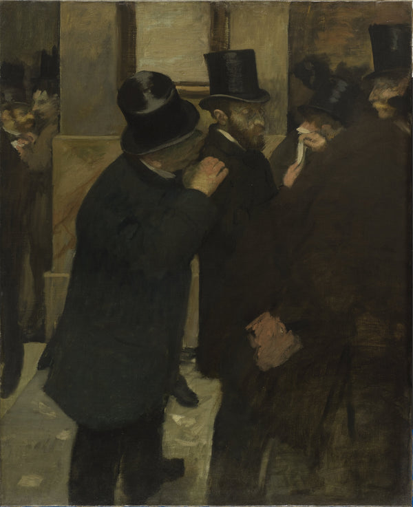 Edgar Degas — Portraits at the Stock Exchange | Fine Art Print