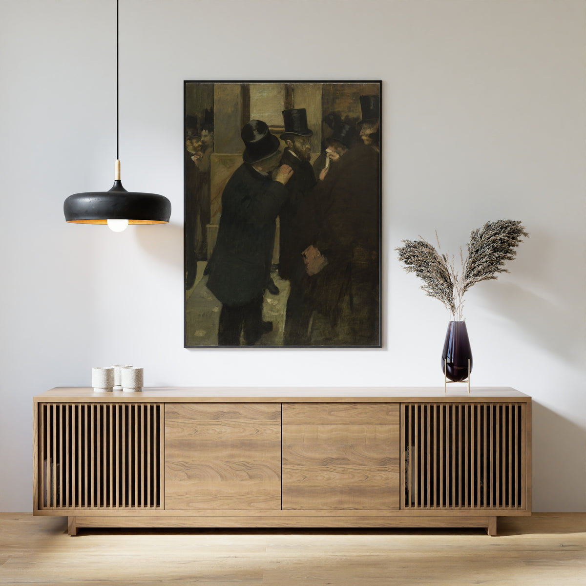Edgar Degas — Portraits at the Stock Exchange | Fine Art Print