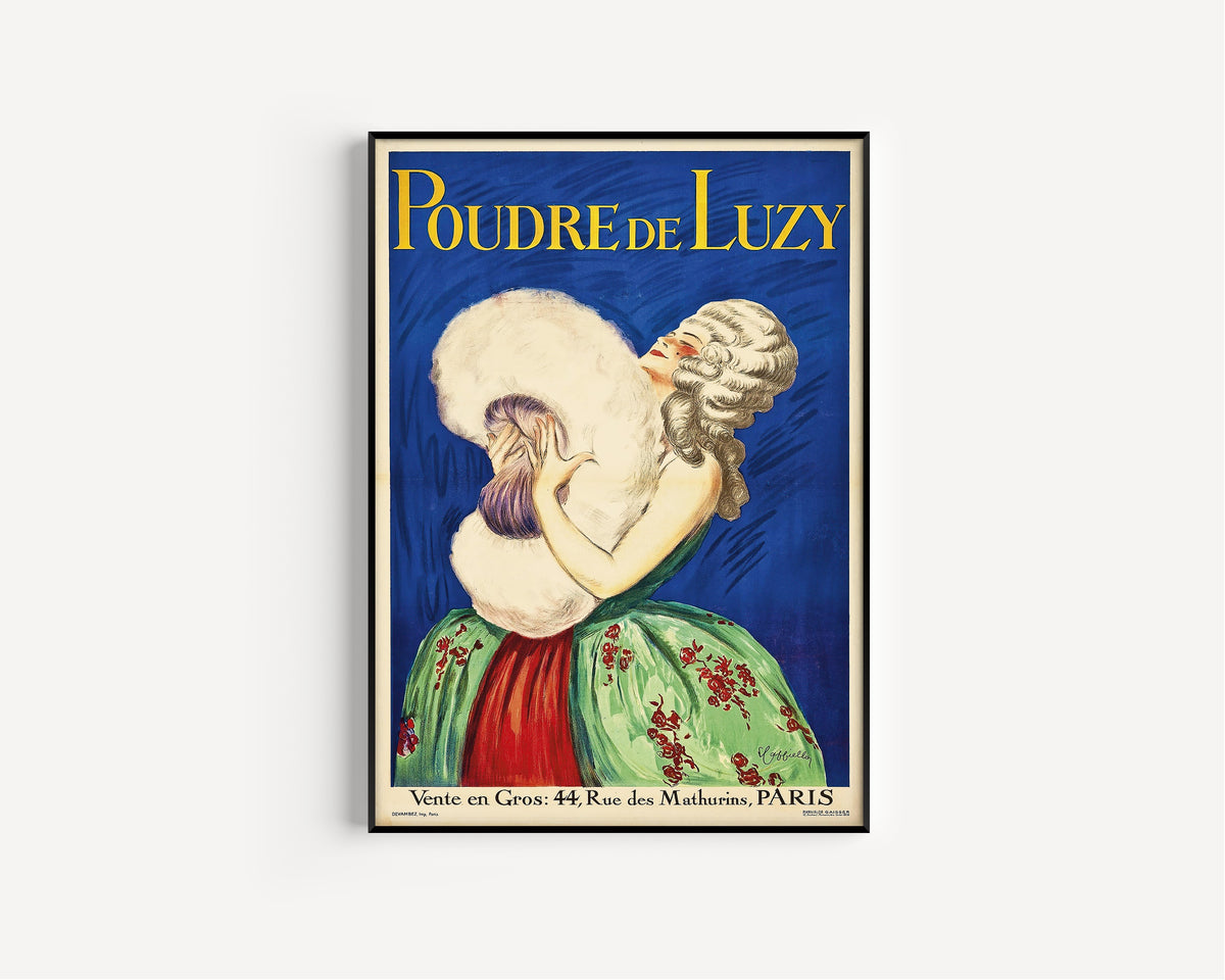 Leonetto Cappiello — Poudre de Luzy | Vintage Poster Print