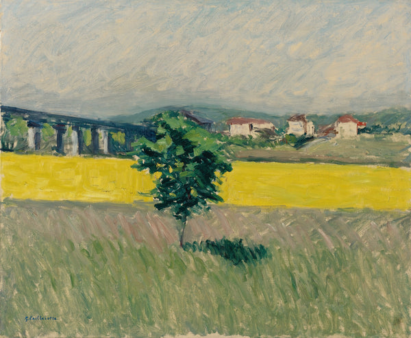 Gustave Caillebotte — Prairie au Pont d’Argenteuil | Fine Art Print