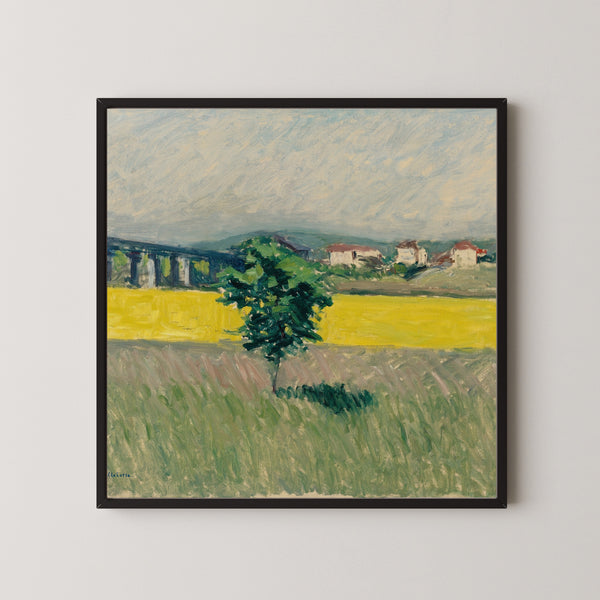 Gustave Caillebotte — Prairie au Pont d’Argenteuil | Fine Art Print