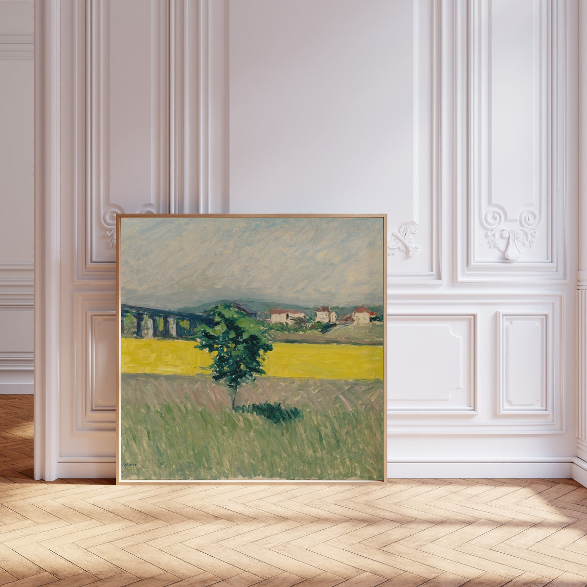 Gustave Caillebotte — Prairie au Pont d’Argenteuil | Fine Art Print