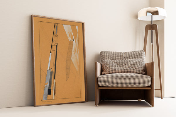 El Lissitzky — Preliminary Study for Proun 2D | Constructivist Art Print