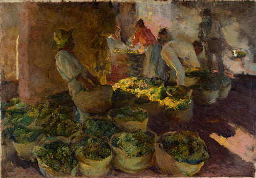 Joaquín Sorolla — Preparation of Raisins (Preparación de pasas) | Fine Art Print
