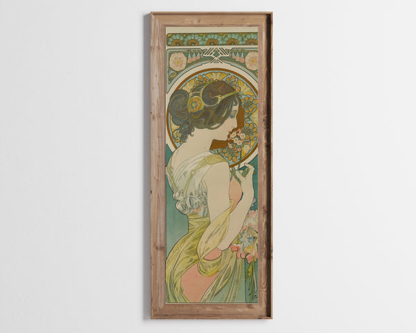 Alphonse Mucha — Primrose | Art Nouveau Print