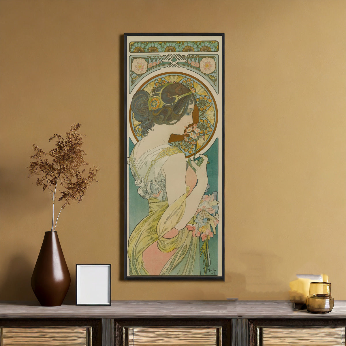 Alphonse Mucha — Primrose | Art Nouveau Print