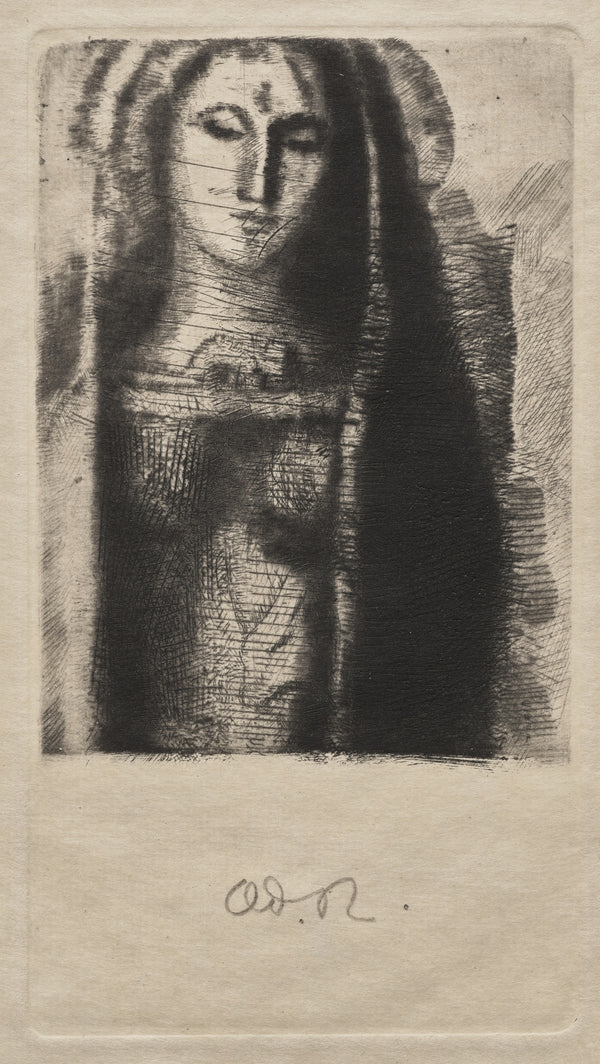 Odilon Redon — Princess Maleine (The Little Madonna) | Symbolist Art Print