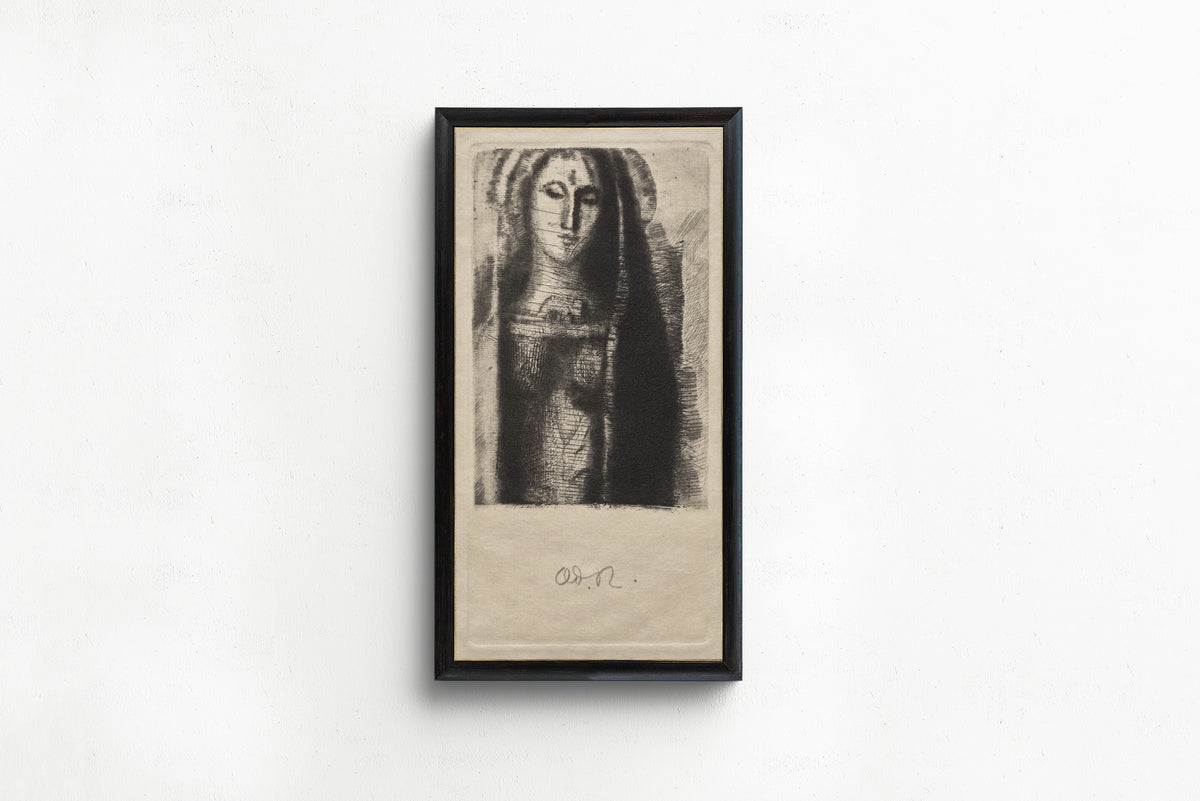 Odilon Redon — Princess Maleine (The Little Madonna) | Symbolist Art Print