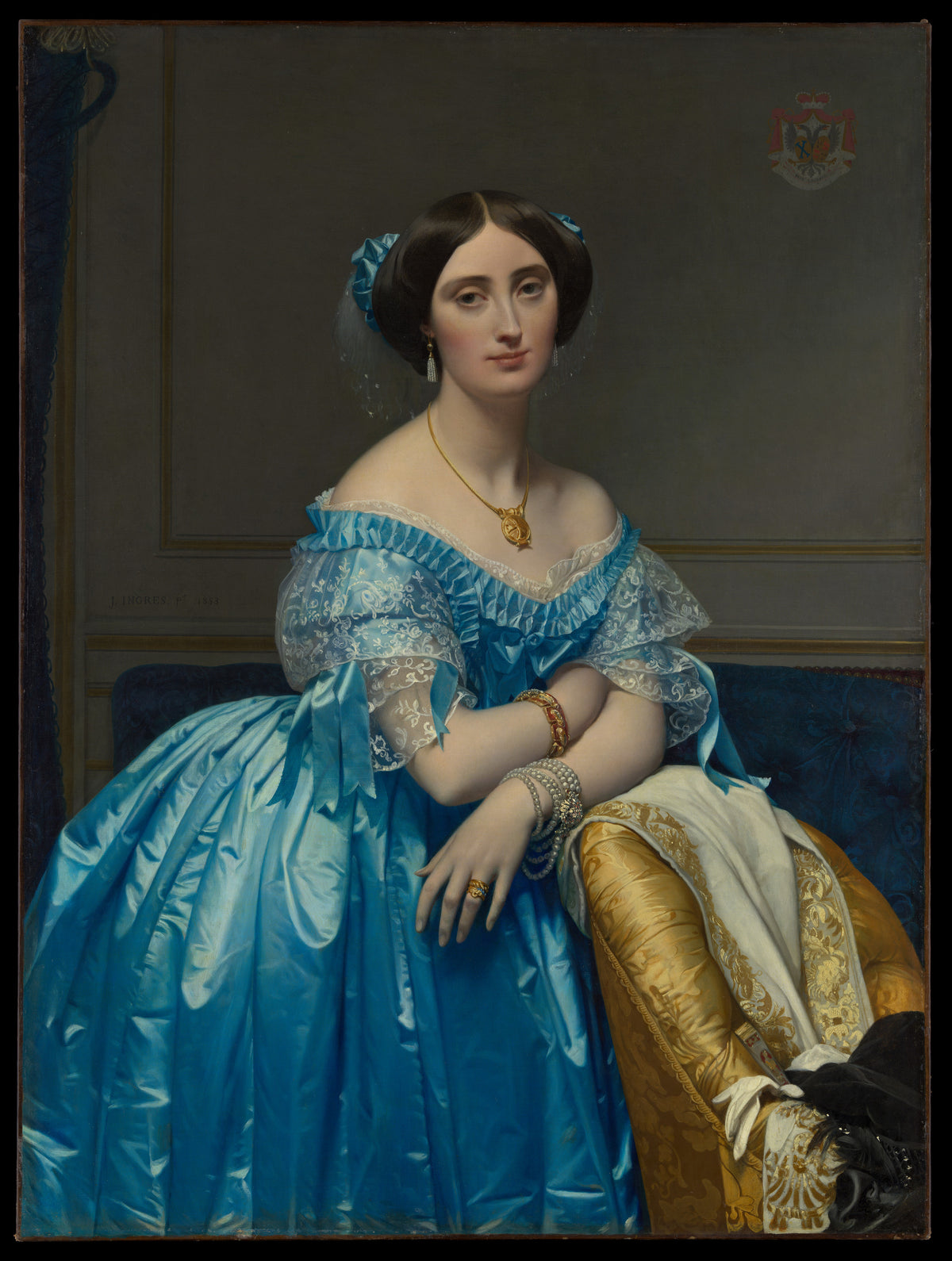 Jean-Auguste-Dominique Ingres — Princesse de Broglie | Fine Art Print