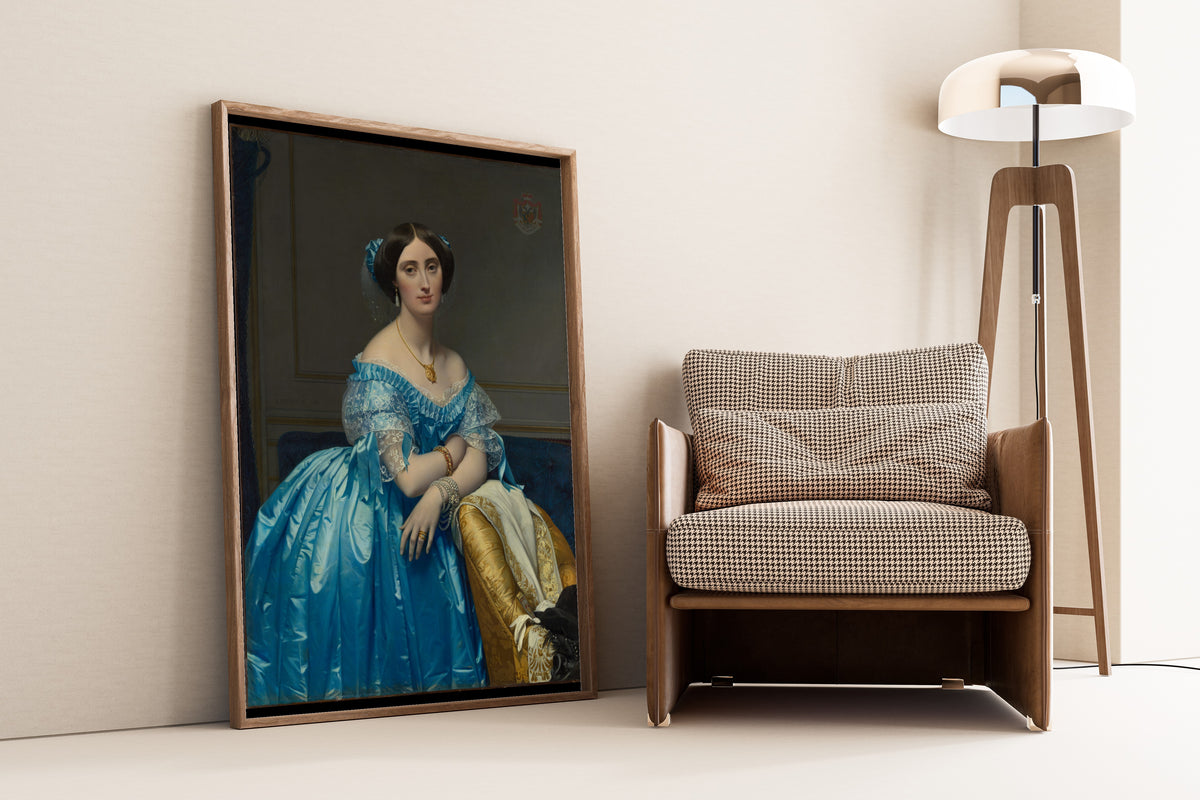 Jean-Auguste-Dominique Ingres — Princesse de Broglie | Fine Art Print