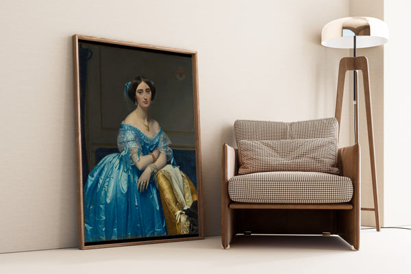 Jean-Auguste-Dominique Ingres — Princesse de Broglie | Fine Art Print