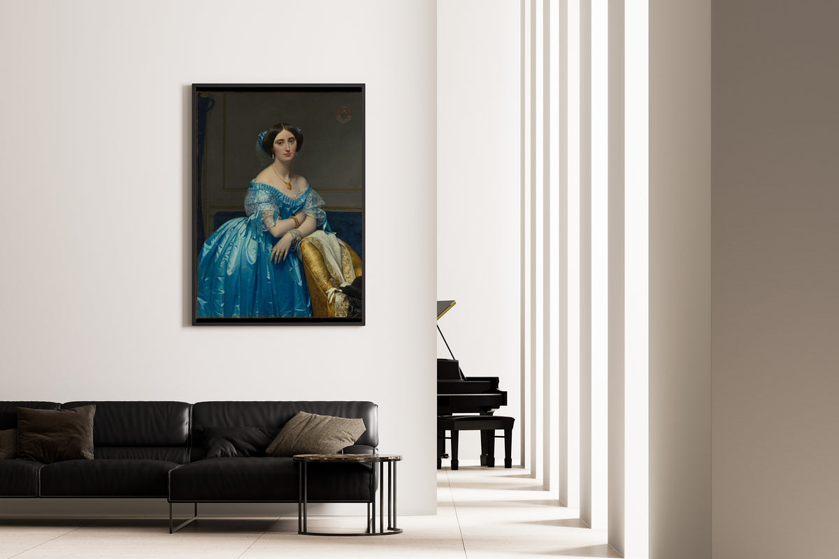 Jean-Auguste-Dominique Ingres — Princesse de Broglie | Fine Art Print