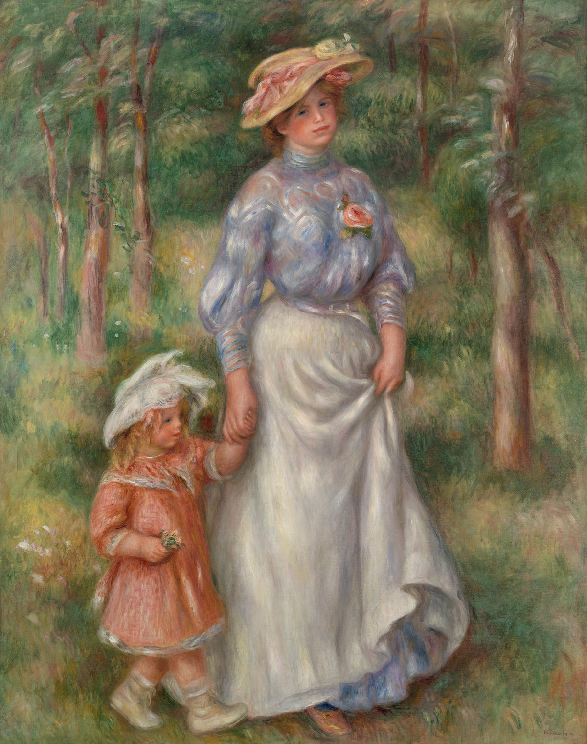 Pierre-Auguste Renoir — Promenade | Fine Art Print