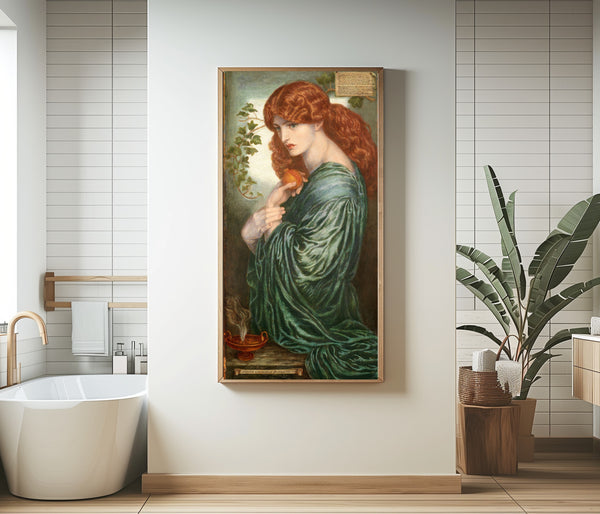 Dante Gabriel Rossetti — Proserpine | Pre-Raphaelite Art Print