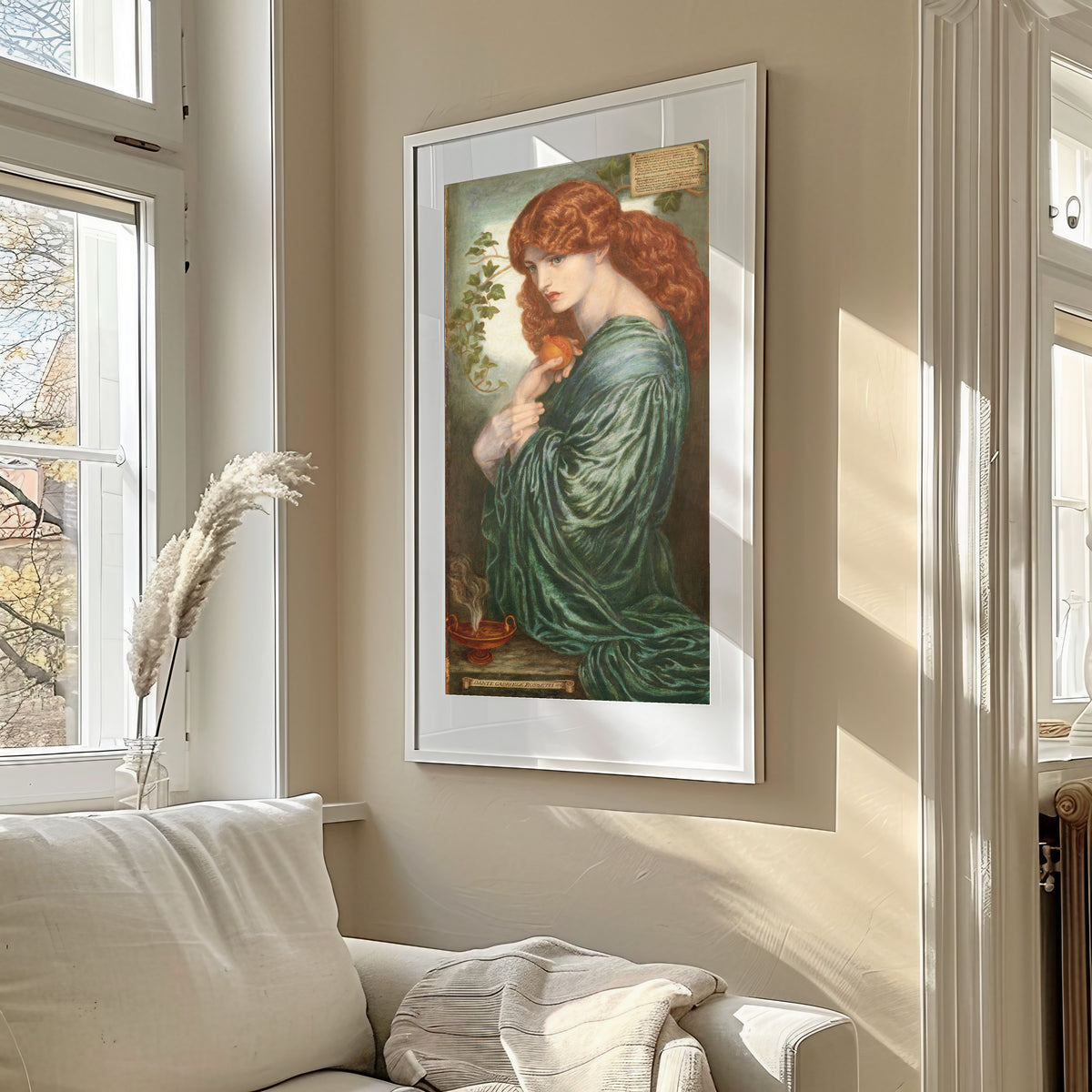 Dante Gabriel Rossetti — Proserpine | Pre-Raphaelite Art Print