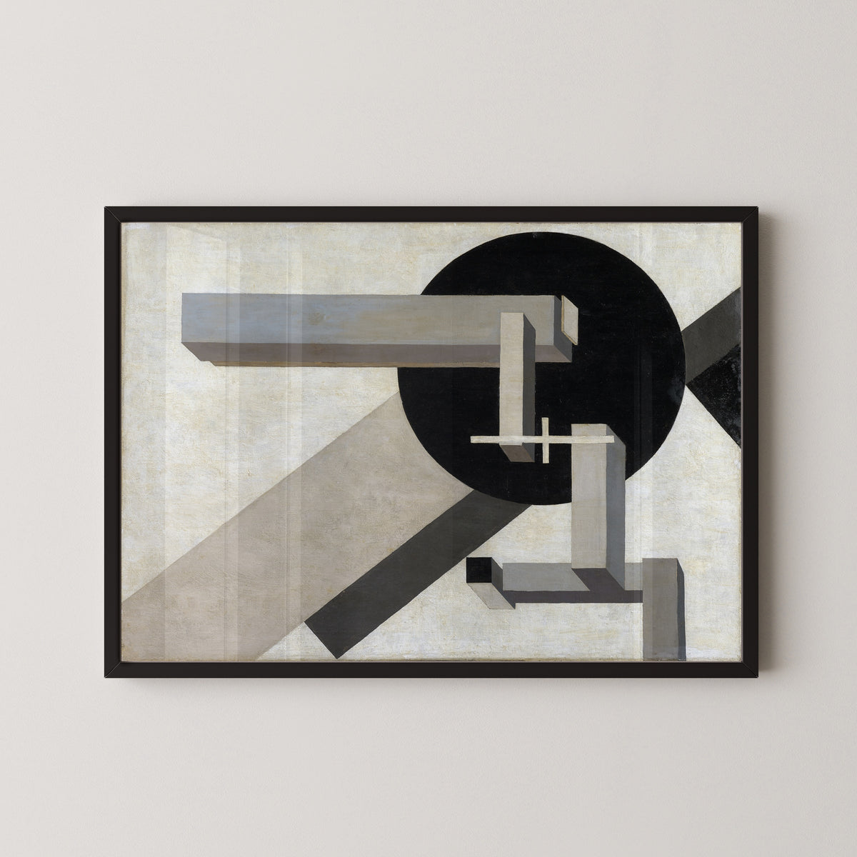 El Lissitzky — Proun 1D | Constructivist Art Print