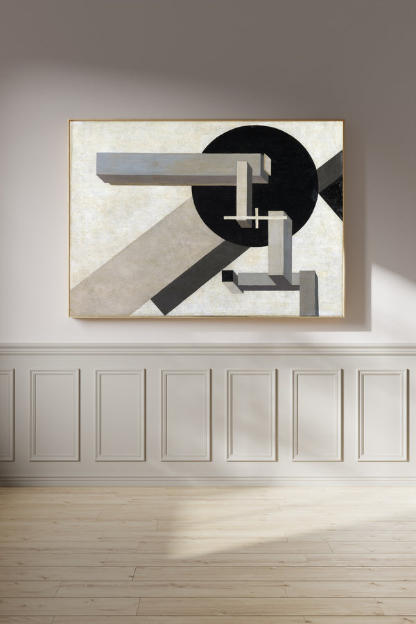 El Lissitzky — Proun 1D | Constructivist Art Print