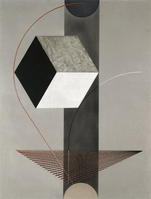 El Lissitzky — Proun 99 | Constructivist Art Print