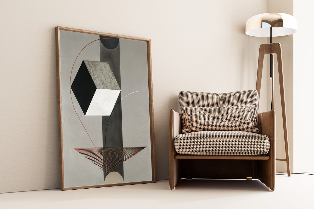 El Lissitzky — Proun 99 | Constructivist Art Print