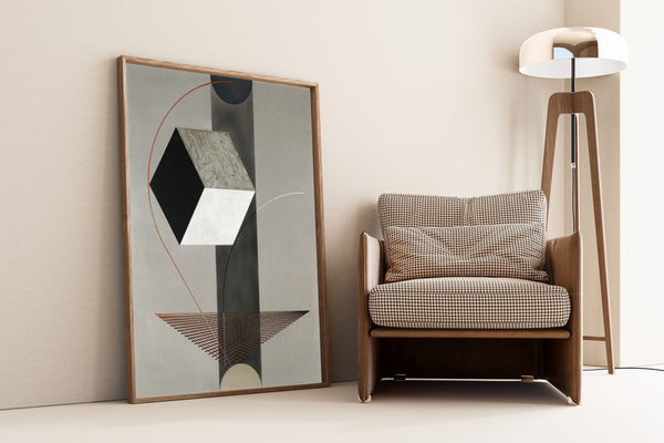El Lissitzky — Proun 99 | Constructivist Art Print