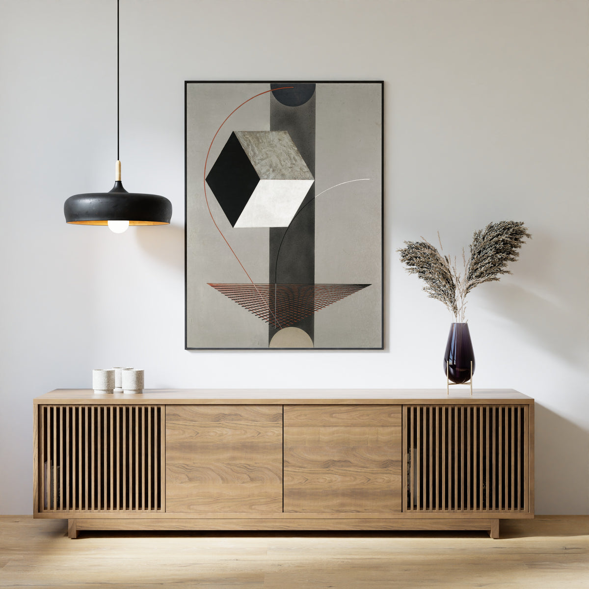 El Lissitzky — Proun 99 | Constructivist Art Print