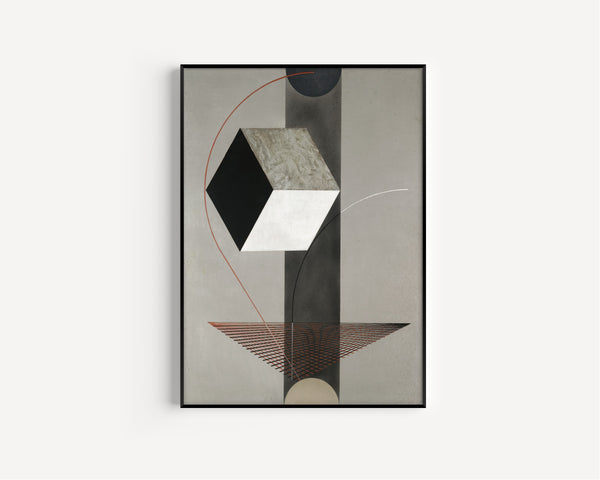 El Lissitzky — Proun 99 | Constructivist Art Print