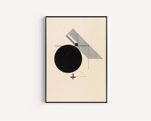 El Lissitzky — Proun Portfolio: Proun IV | Constructivist Lithograph Print