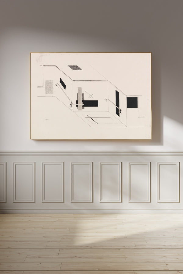 El Lissitzky — Proun Portfolio: The Proun Room | Constructivist Lithograph Print