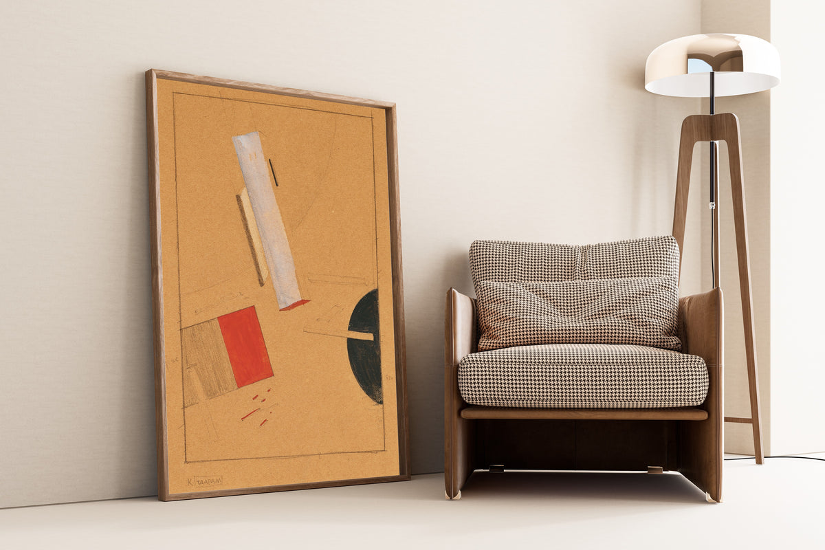 El Lissitzky — Proun Study | Constructivist Art Print