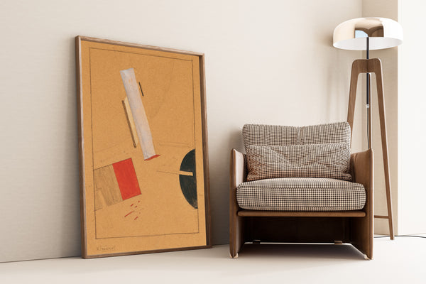 El Lissitzky — Proun Study | Constructivist Art Print
