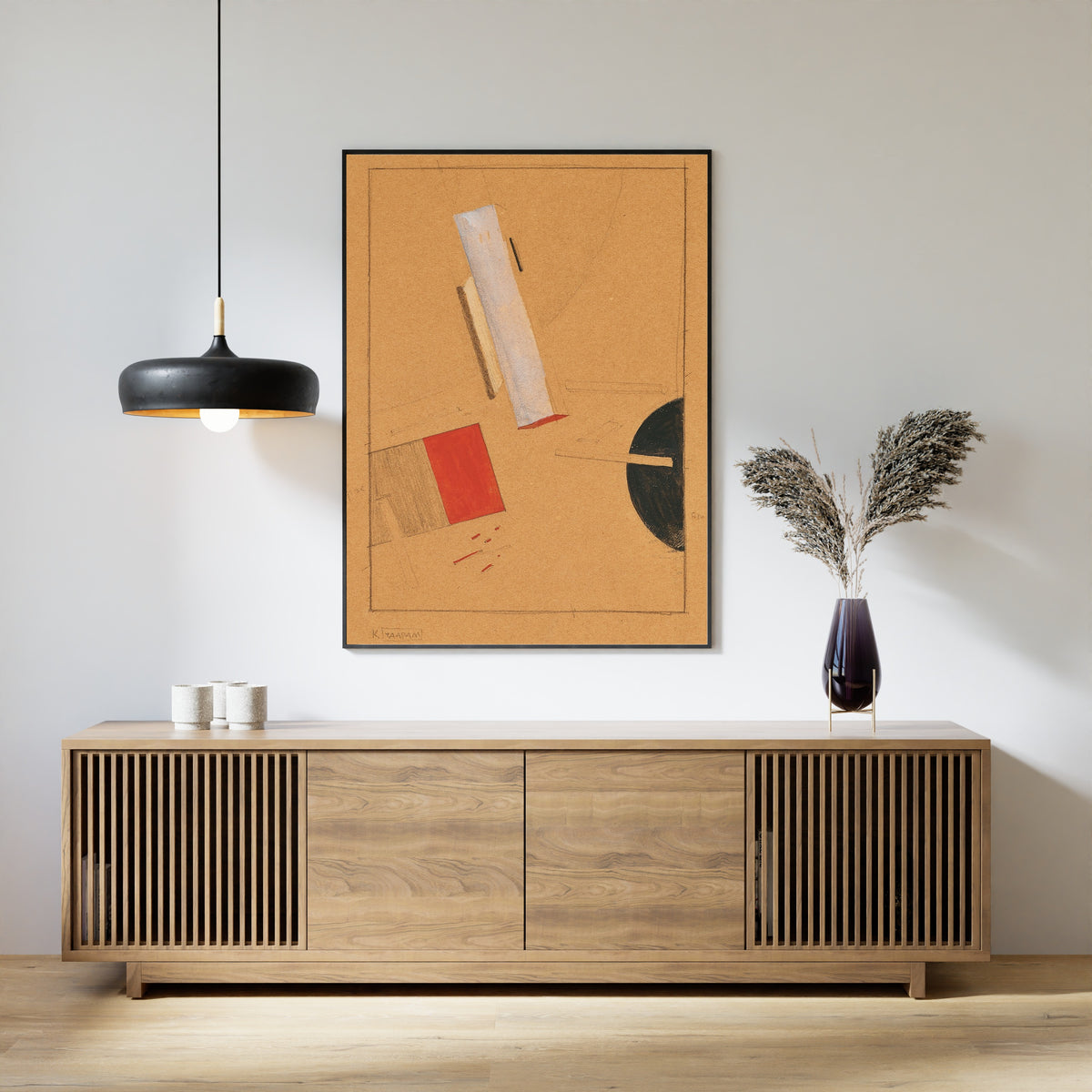 El Lissitzky — Proun Study | Constructivist Art Print