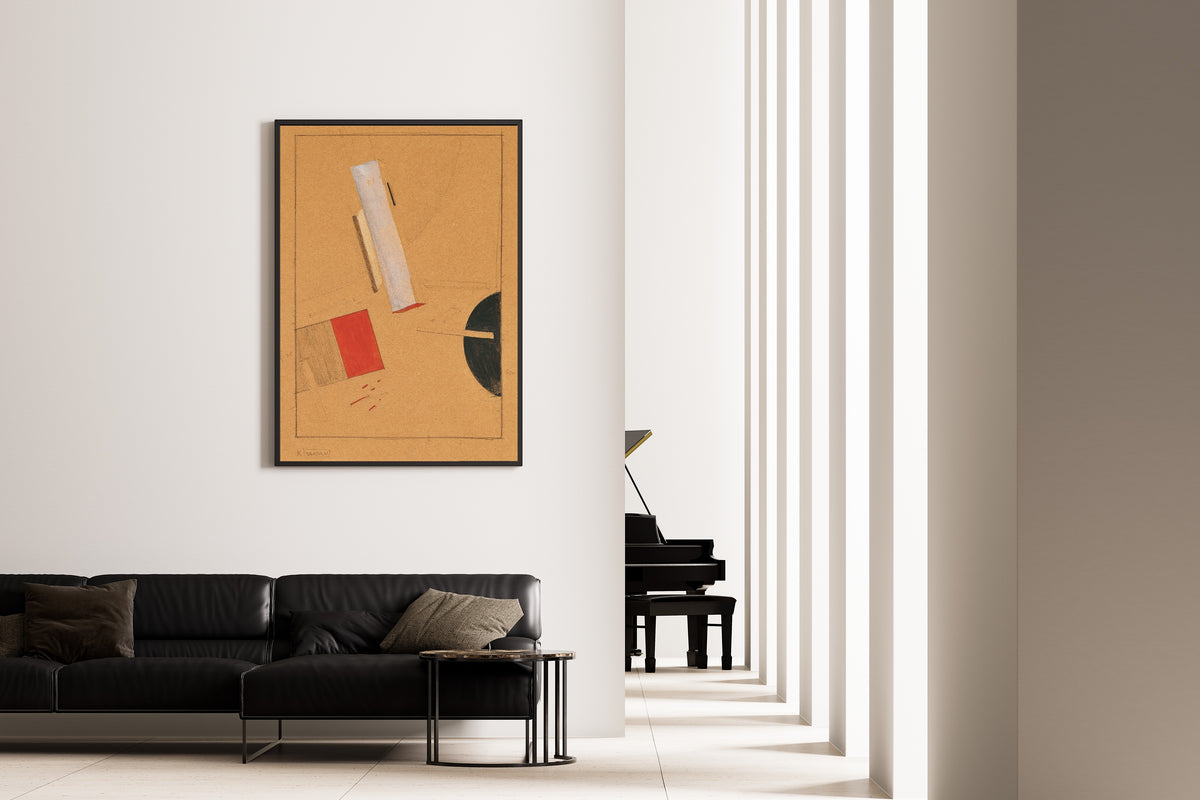 El Lissitzky — Proun Study | Constructivist Art Print