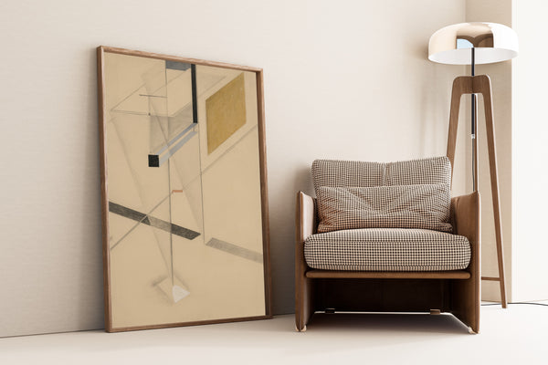 El Lissitzky — Proun Study l.n. 31 | Constructivist Art Print