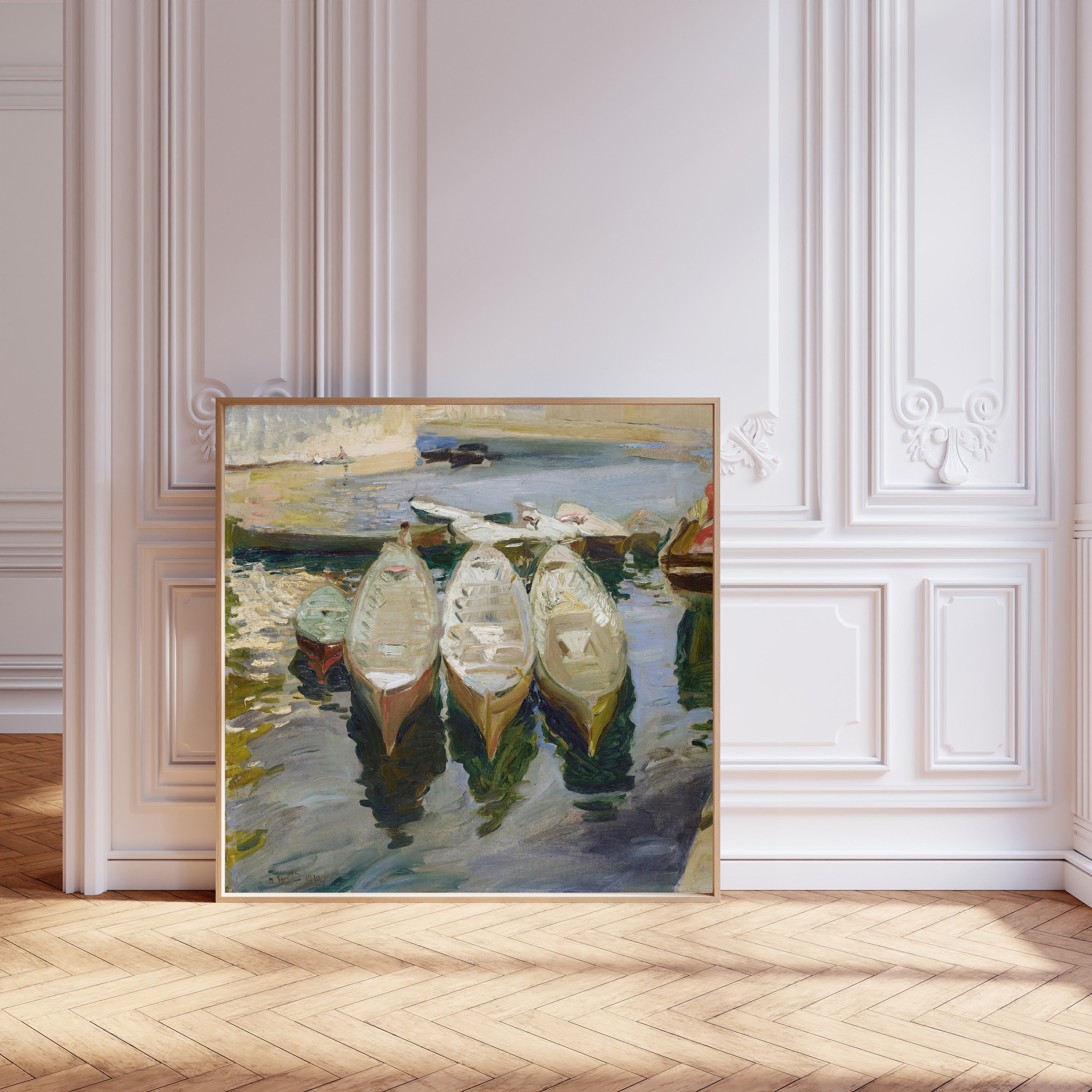 Joaquín Sorolla — The Basque Port of Guetaria | Fine Art Print