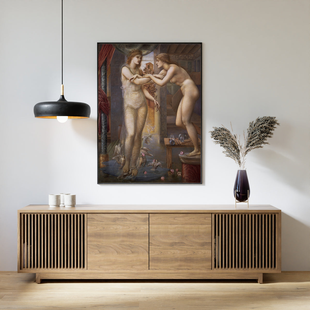 Edward Burne-Jones — Pygmalion and the Image - The Godhead Fires | Pre-Raphaelite Art Print