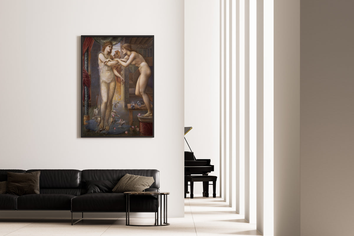 Edward Burne-Jones — Pygmalion and the Image - The Godhead Fires | Pre-Raphaelite Art Print