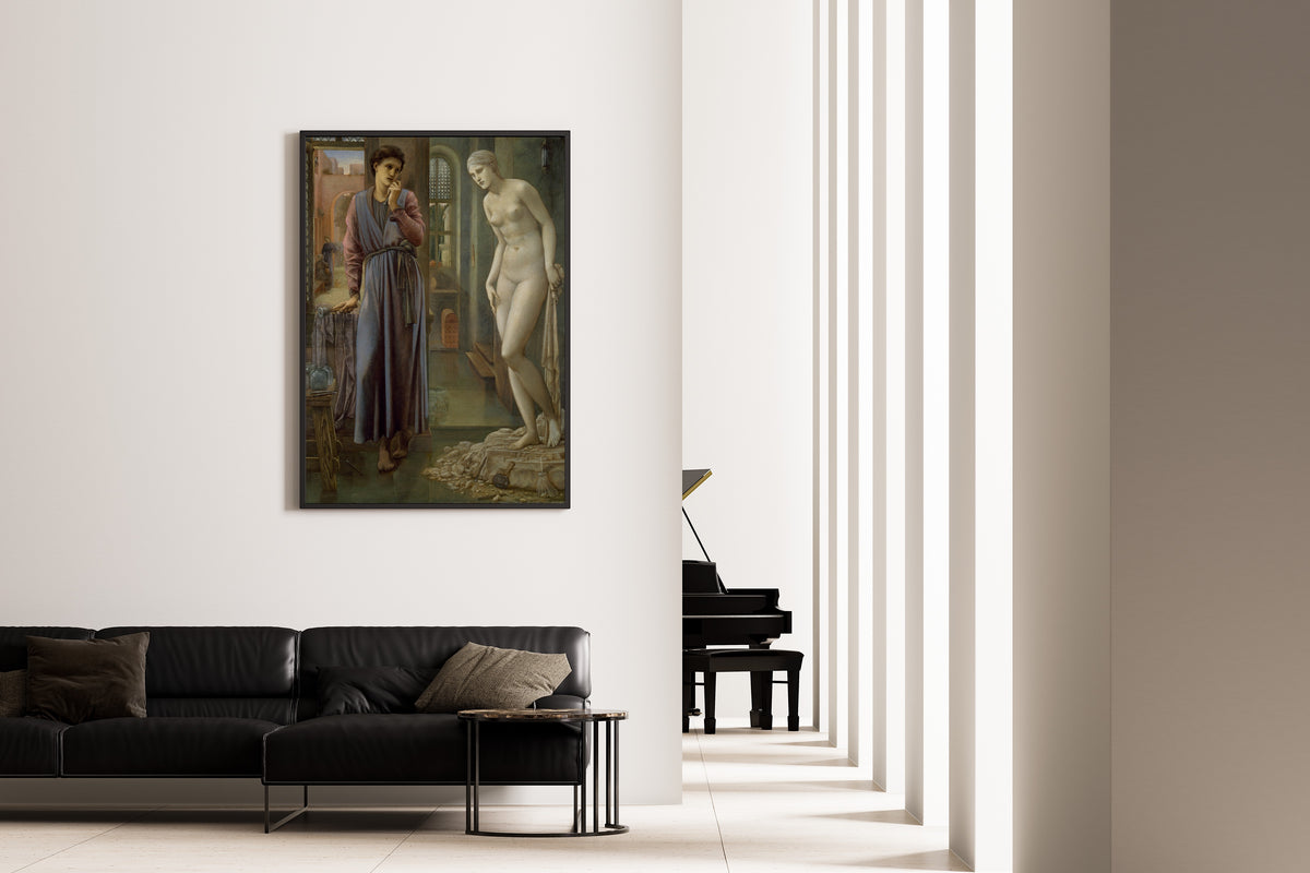 Edward Burne-Jones — Pygmalion and the Image - The Hand Refrains | Pre-Raphaelite Art Print