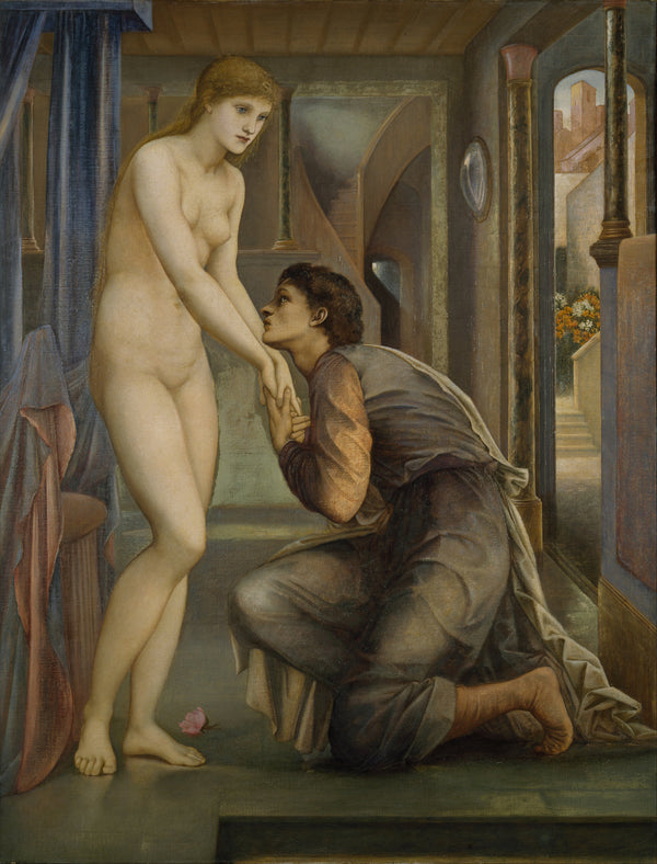 Edward Burne-Jones — Pygmalion and the Image: The Soul Attains | Pre-Raphaelite Art Print