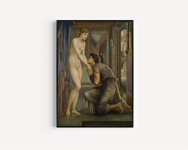Edward Burne-Jones — Pygmalion and the Image: The Soul Attains | Pre-Raphaelite Art Print