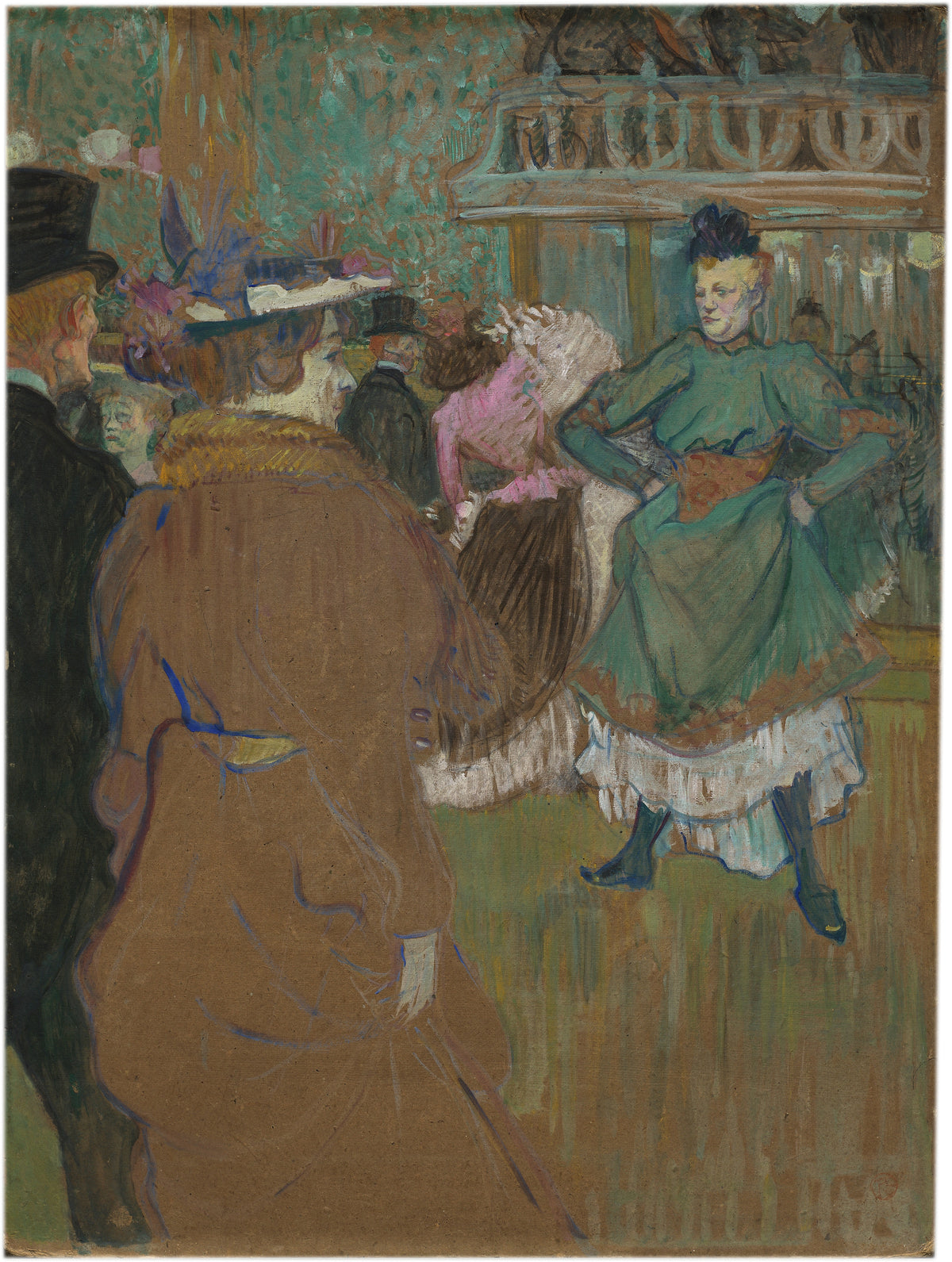 Henri de Toulouse-Lautrec — Quadrille at the Moulin Rouge | Fine Art Print
