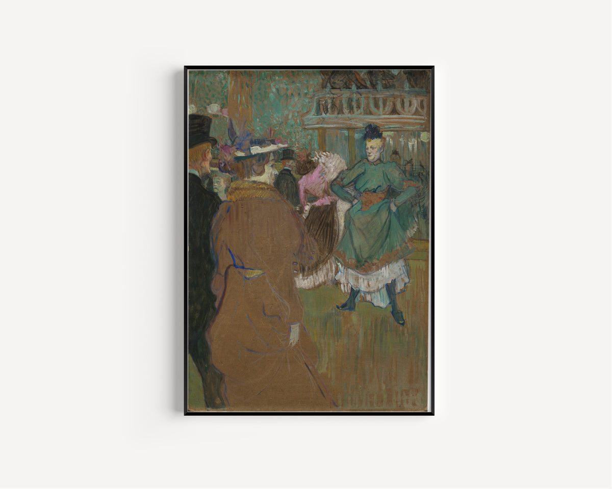 Henri de Toulouse-Lautrec — Quadrille at the Moulin Rouge | Fine Art Print