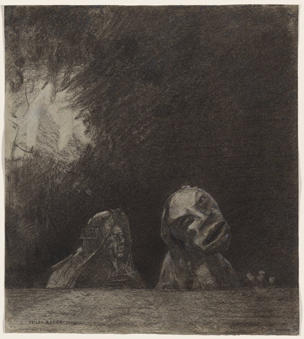 Odilon Redon — Quasimodo | Symbolist Art Print