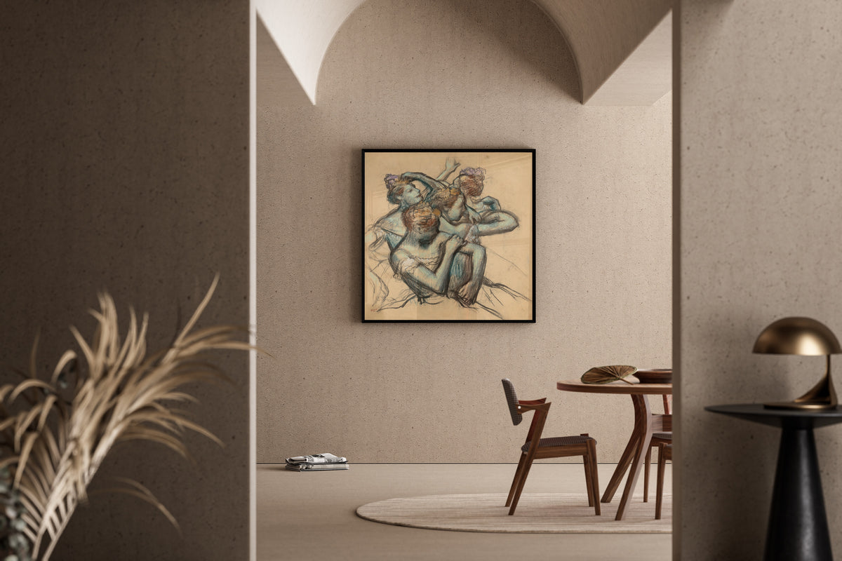 Edgar Degas — Quatre danseuses à mi-corps | Fine Art Print