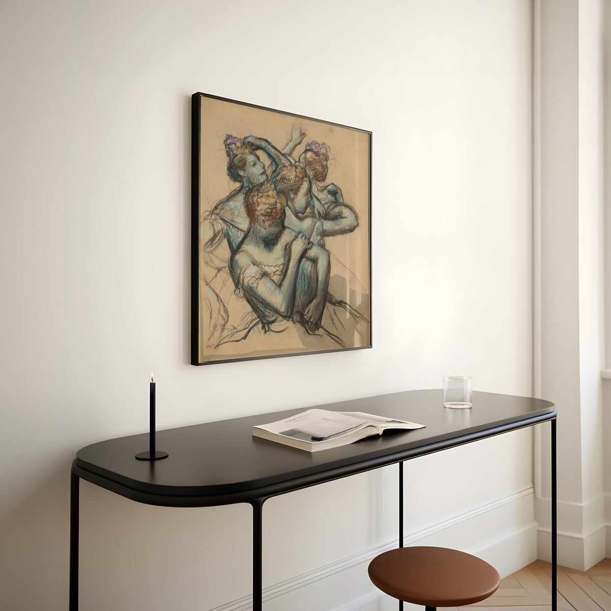 Edgar Degas — Quatre danseuses à mi-corps | Fine Art Print