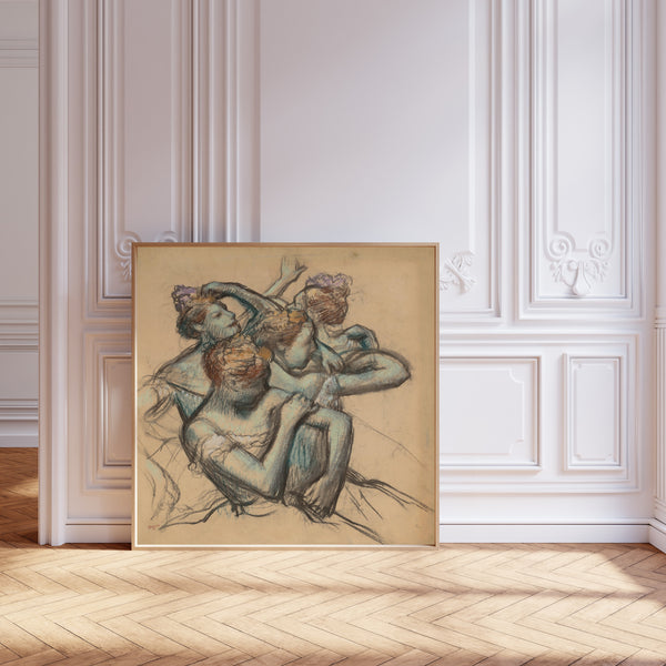 Edgar Degas — Quatre danseuses à mi-corps | Fine Art Print
