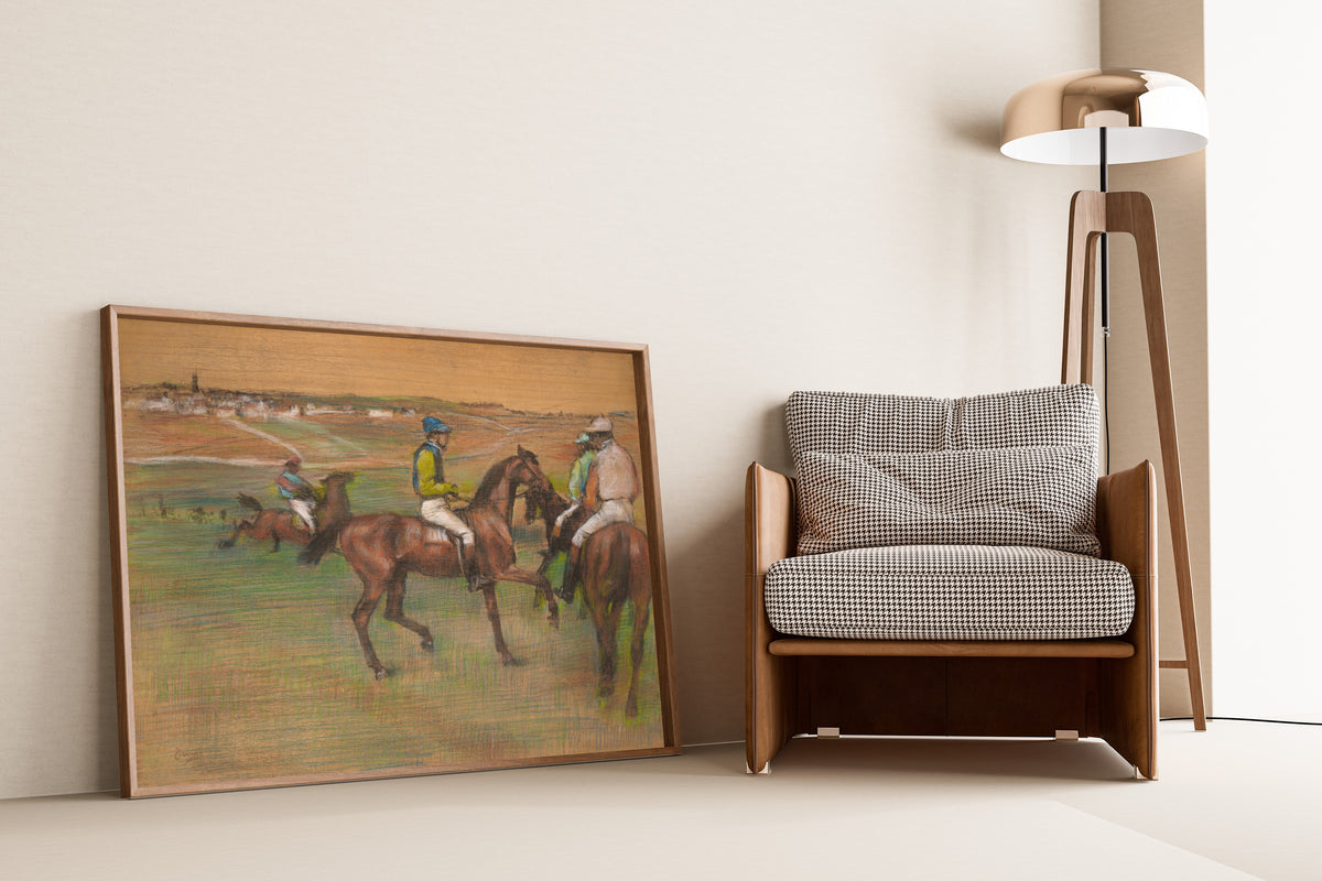 Edgar Degas — Race Horses | Fine Art Print