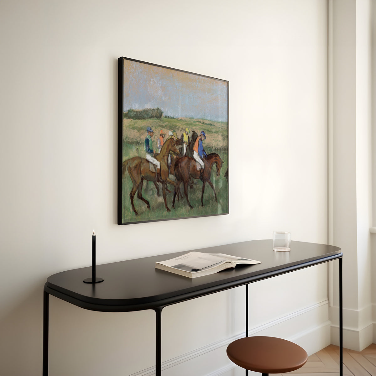 Edgar Degas — Races (Five Jockeys) | Fine Art Print